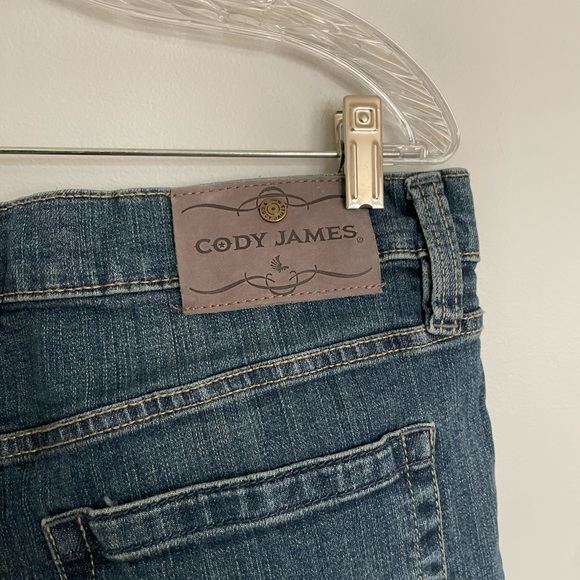 Cody James Mens straight Jeans Size 33 x 32 Dark Wash Western EUC - Picture 4 of 9